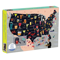 Cocktails Across America Puzzle 1000 PC