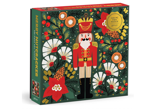  Merry Nutcracker 500 Piece Foil Puzzle 