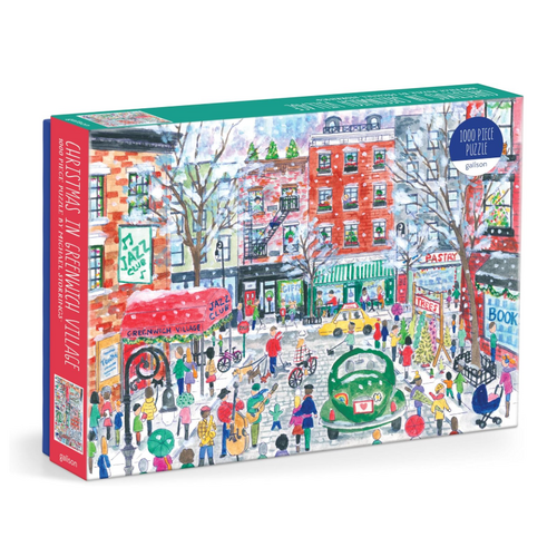  Christmas in Greenwich Village 1000 Piece Puzzle 