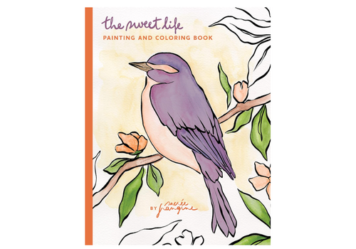  The Sweet Life Painting and Coloring Book 
