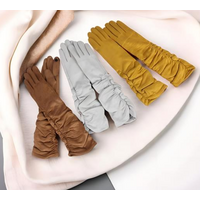 Microsuede Long Gloves