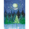 Trees Under Moon Boxed Cards