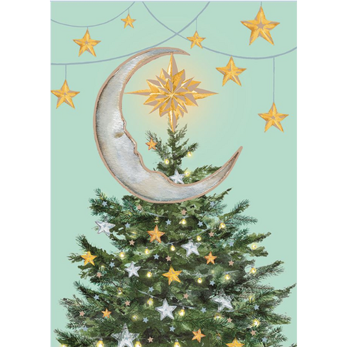  Moon Tree Topper Boxed Cards 