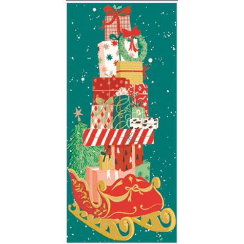 Sleigh with Gifts Boxed Cards 