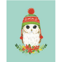 Owl in Beanie Boxed Cards