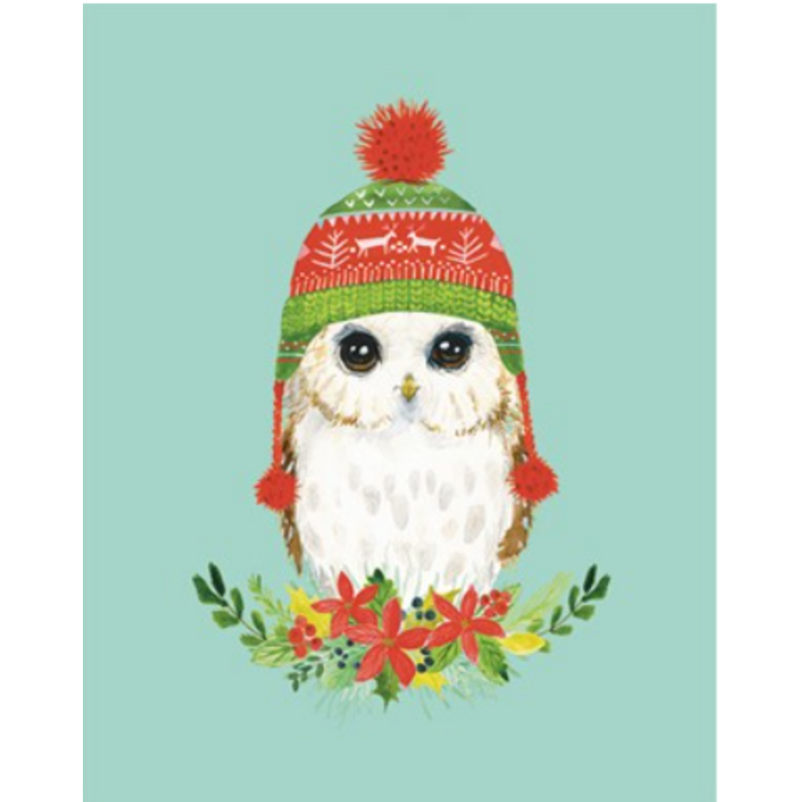 Owl in Beanie Boxed Cards
