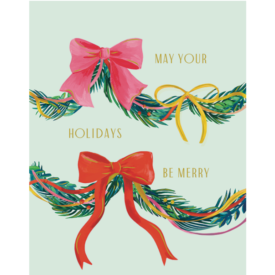 Garland & Bows Boxed Cards