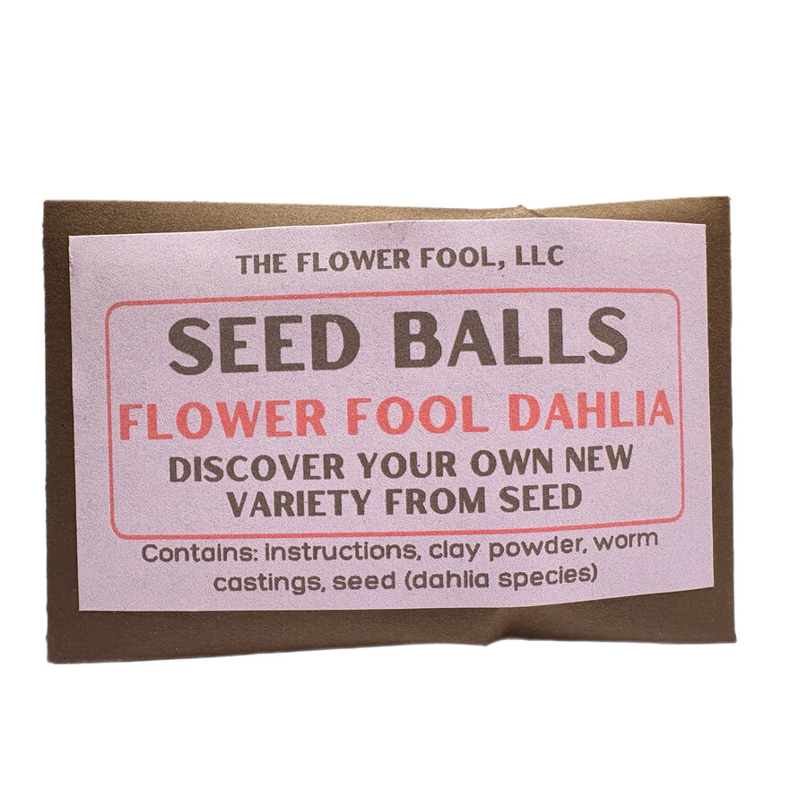 Dahlia Seed Packet