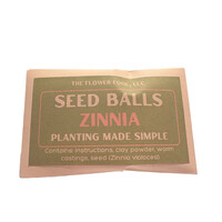 Zinnia Seed Packet