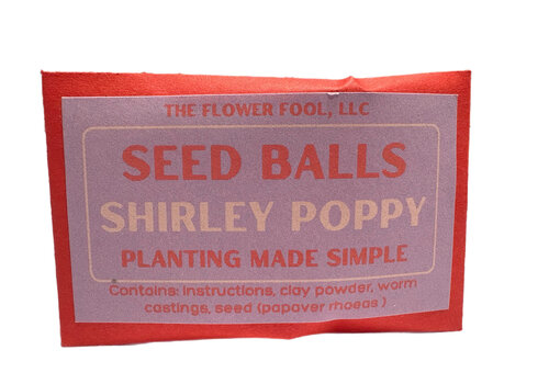  The Flower Fool Poppy Seed Packet 