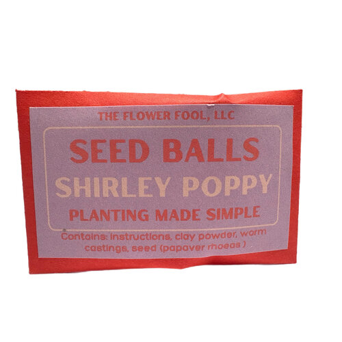  The Flower Fool Poppy Seed Packet 