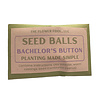 The Flower Fool Bachelor's Button Seed Packet