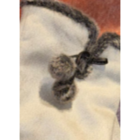 Microsuede Gloves with Braid