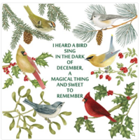 Flour Sack Towel I Heard a Bird Sing