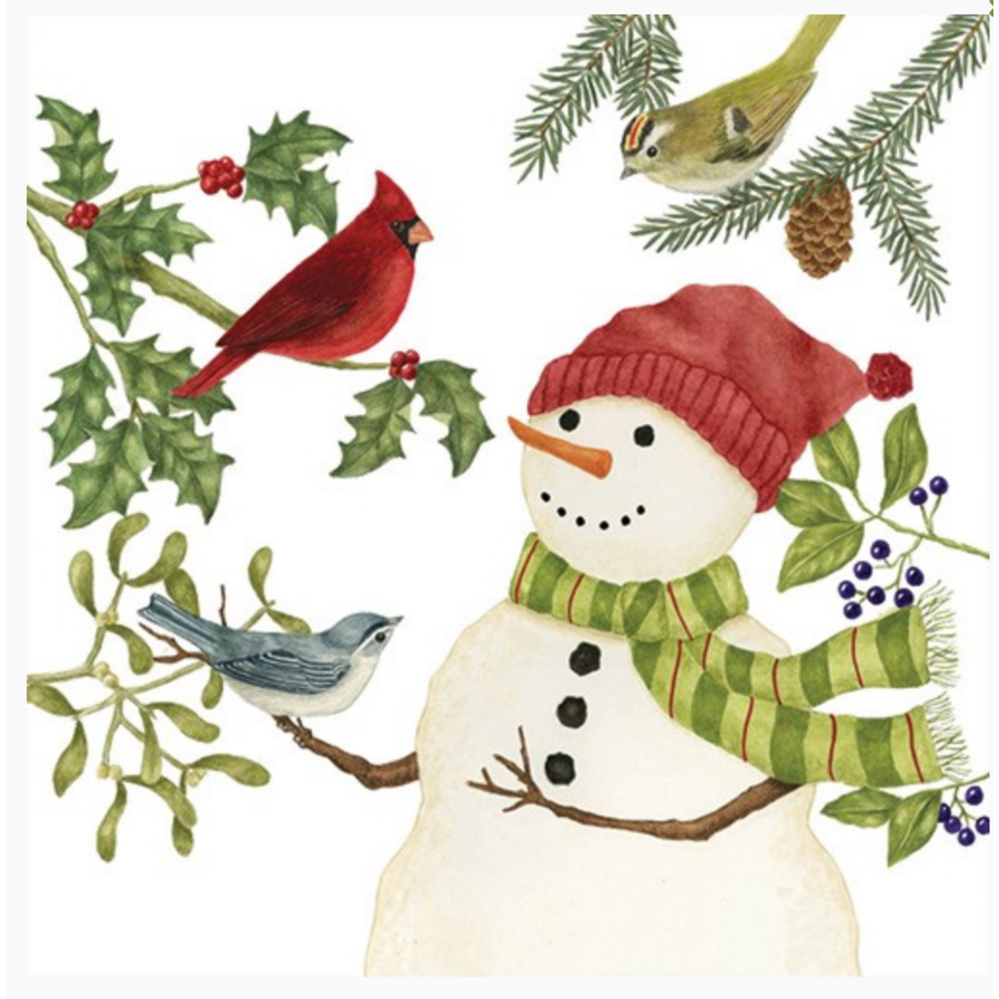 Flour Sack Towel Feathered Friends