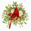 Alice's Cottage Flour Sack Towel Winter Cardinal