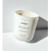 yam collective Matte White Candle JUNIPER