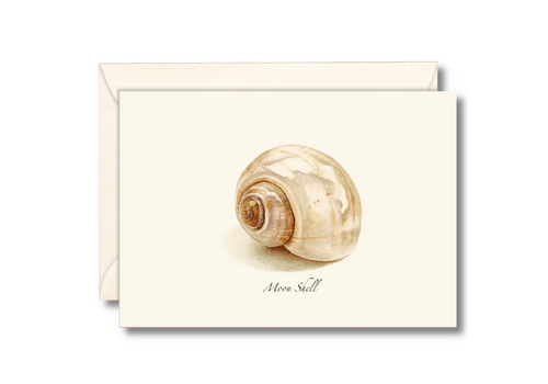  Earth sky water Moon Shell Boxed Cards 