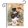 Winter Friends Garden Flag