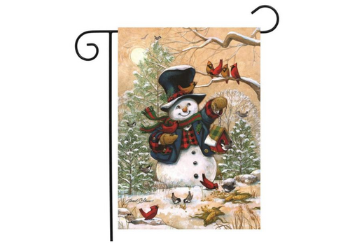 Garden Flag Winter Friends 