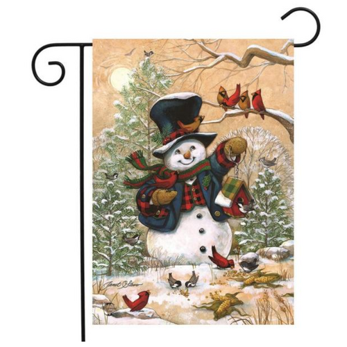  Garden Flag Winter Friends 