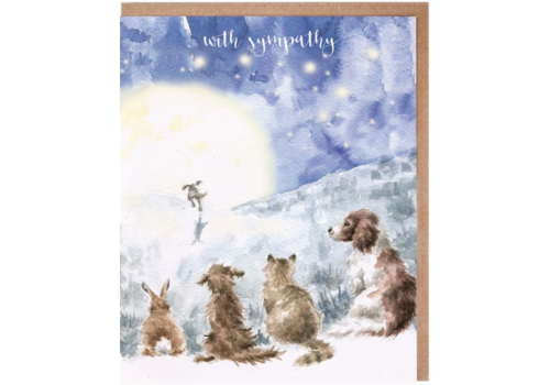  Wrendale Designs Farewell Friend Pet Sympathy Card 