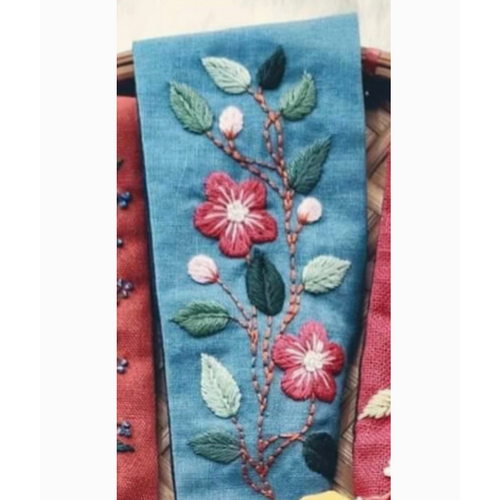  Quince Fables Embroidered Linen Turban 