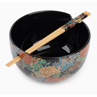 Ramen Noodle Bowl with Chopsticks