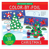 Peter Pauper Press Christmas Color-By-Foil Sticker Book