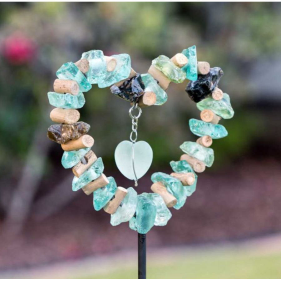 Heart Garden Stake 4 ft