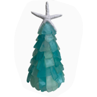 6" Seaglass Tree (no lights)