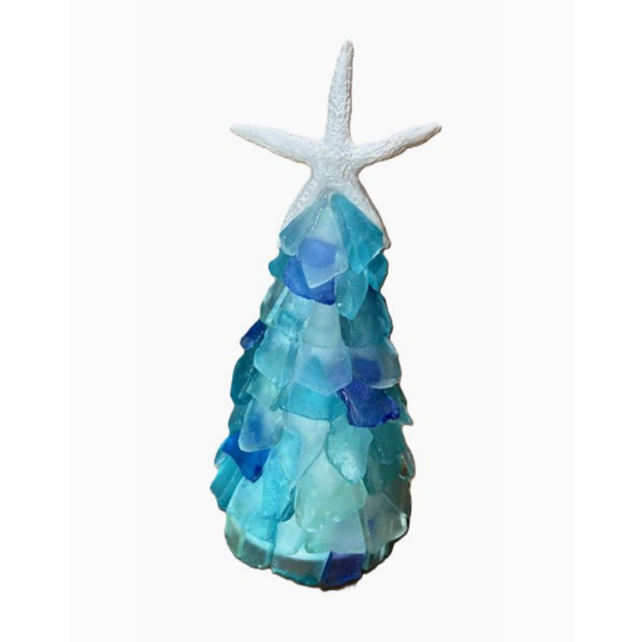 6" Seaglass Tree (no lights)