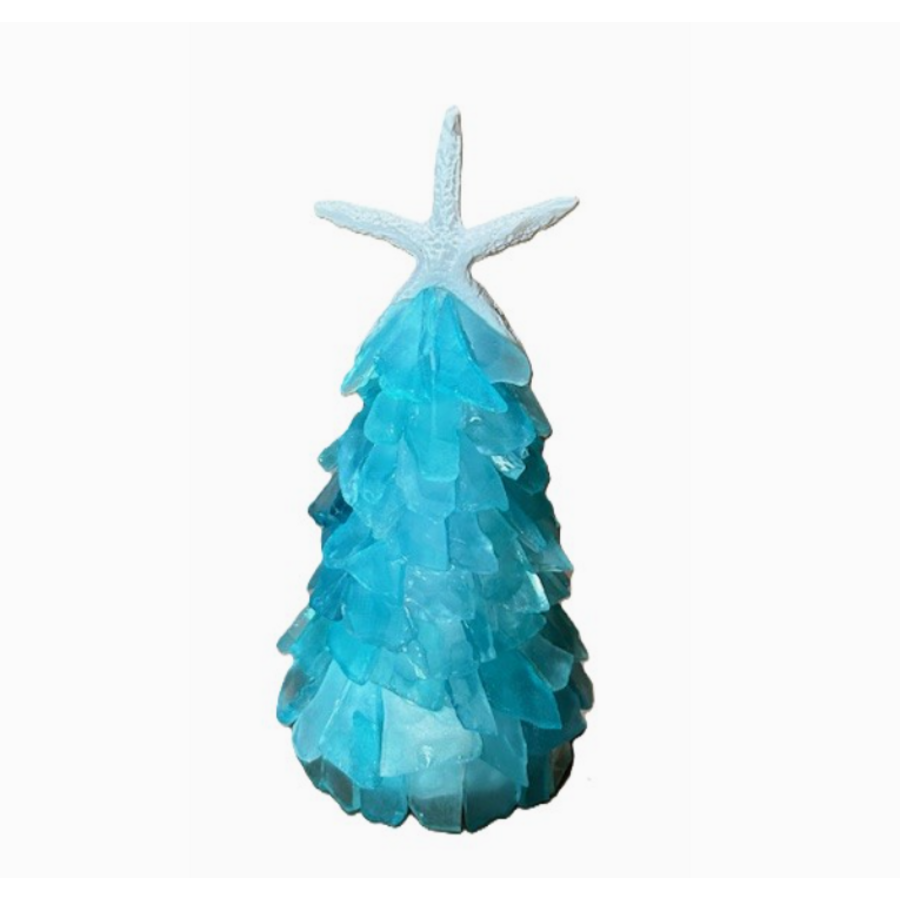 6" Seaglass Tree (no lights)