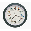 Mark Feldstein Singing Bird Clock 13" Green