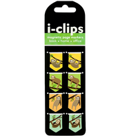 Sloths I-Clips Magnetic Page Markers