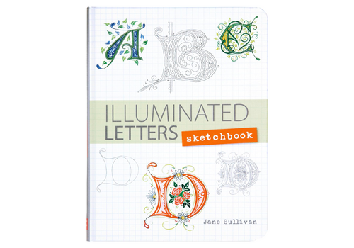  Peter Pauper Press Illuminated Letters Sketchbook 