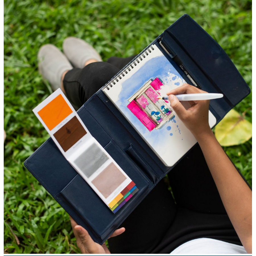 Travel Paint Kit - Vegan Leather