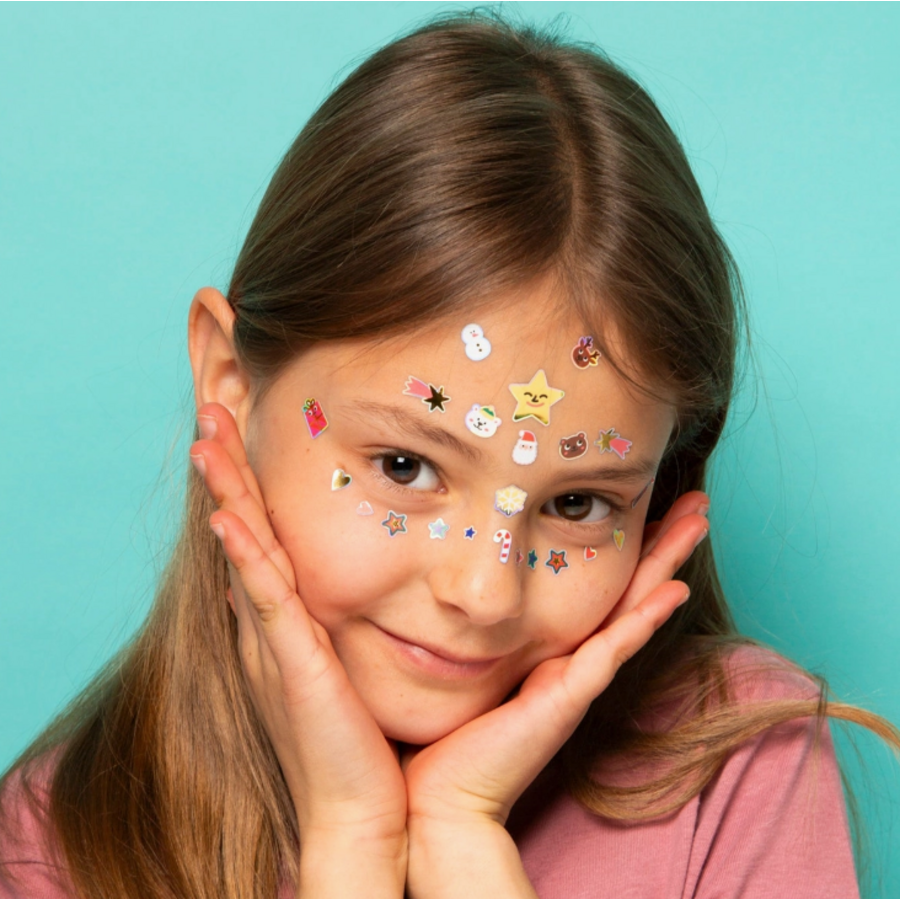 Hohoho Holiday Face Stickers