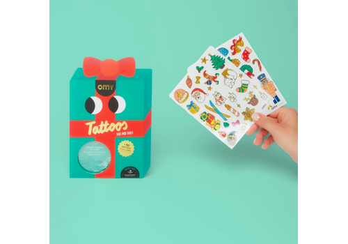  OMY Hohoho Holiday Tattoos 