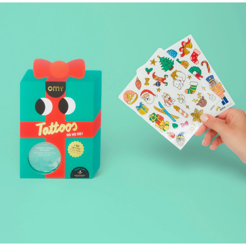  OMY Hohoho Holiday Tattoos 