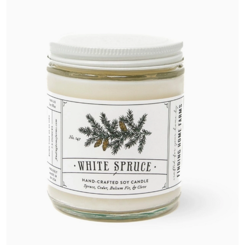  Finding Home Farms White Spruce Soy Candle Small Jar 