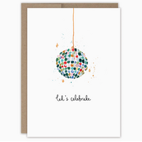 Disco Ball Birthday Card