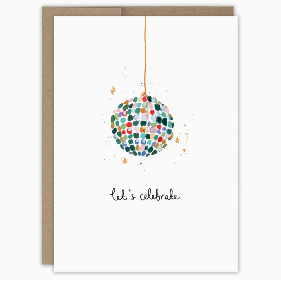 Disco Ball Birthday Card