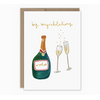 Biely & Shoaf Champagne Big Congrats Card