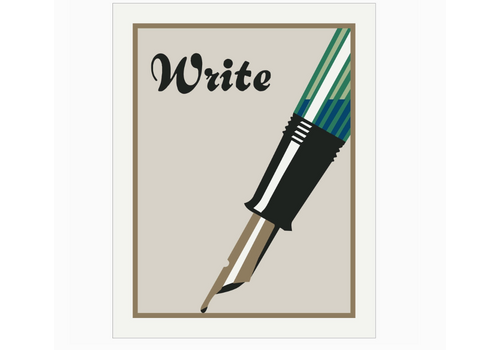  Fridgedoor Write Elegant Fountain Pen Magnet 