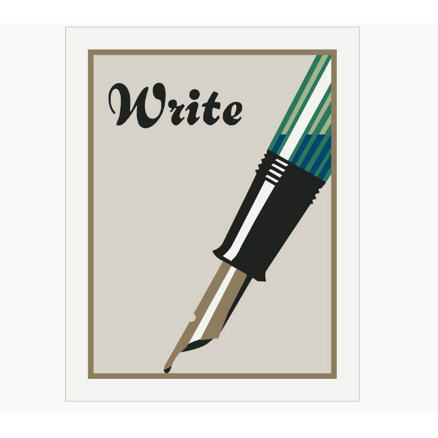 Write Elegant Fountain Pen Magnet