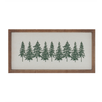 Framed Trees (Embroidery) 16" x 8"