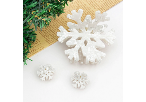  TheDivaSoap Snowflake Hair Clip 