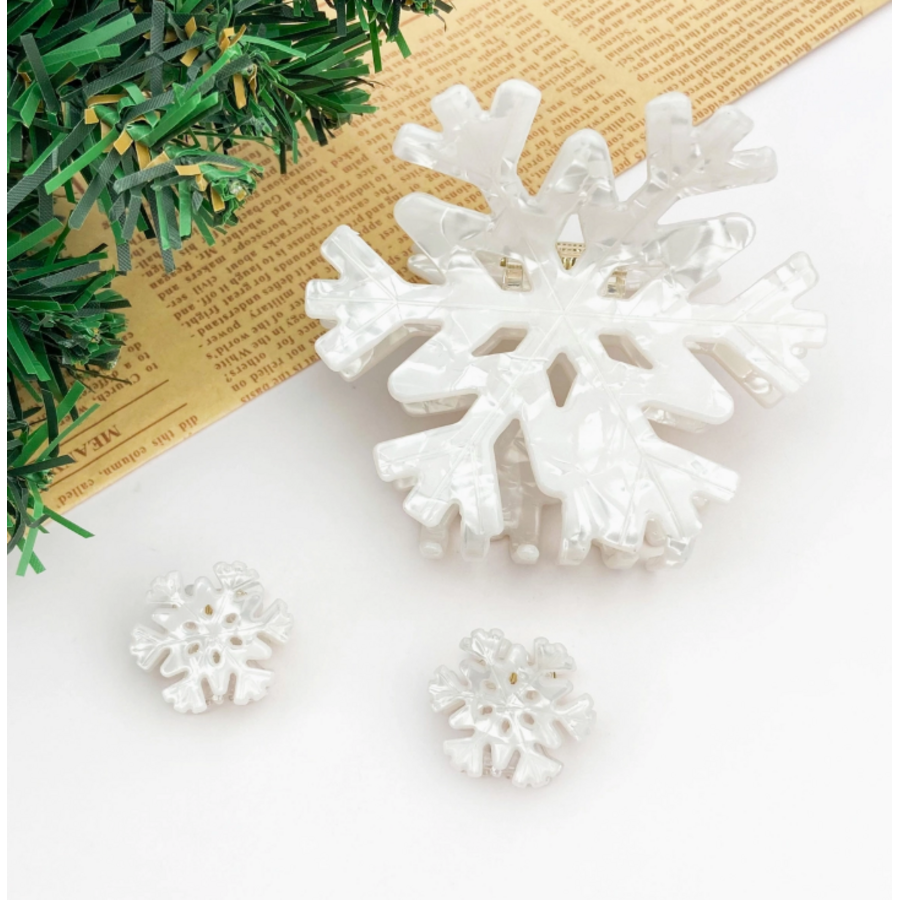 Snowflake Hair Clip