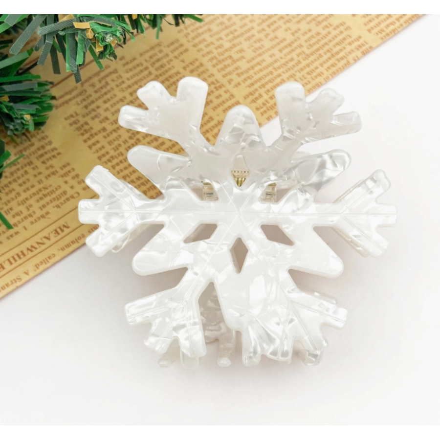 Snowflake Hair Clip